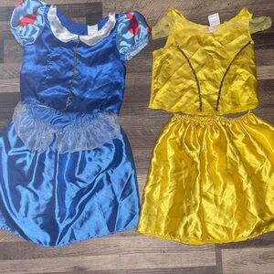 Disney Enchanting Blue and Yellow Costume Duo